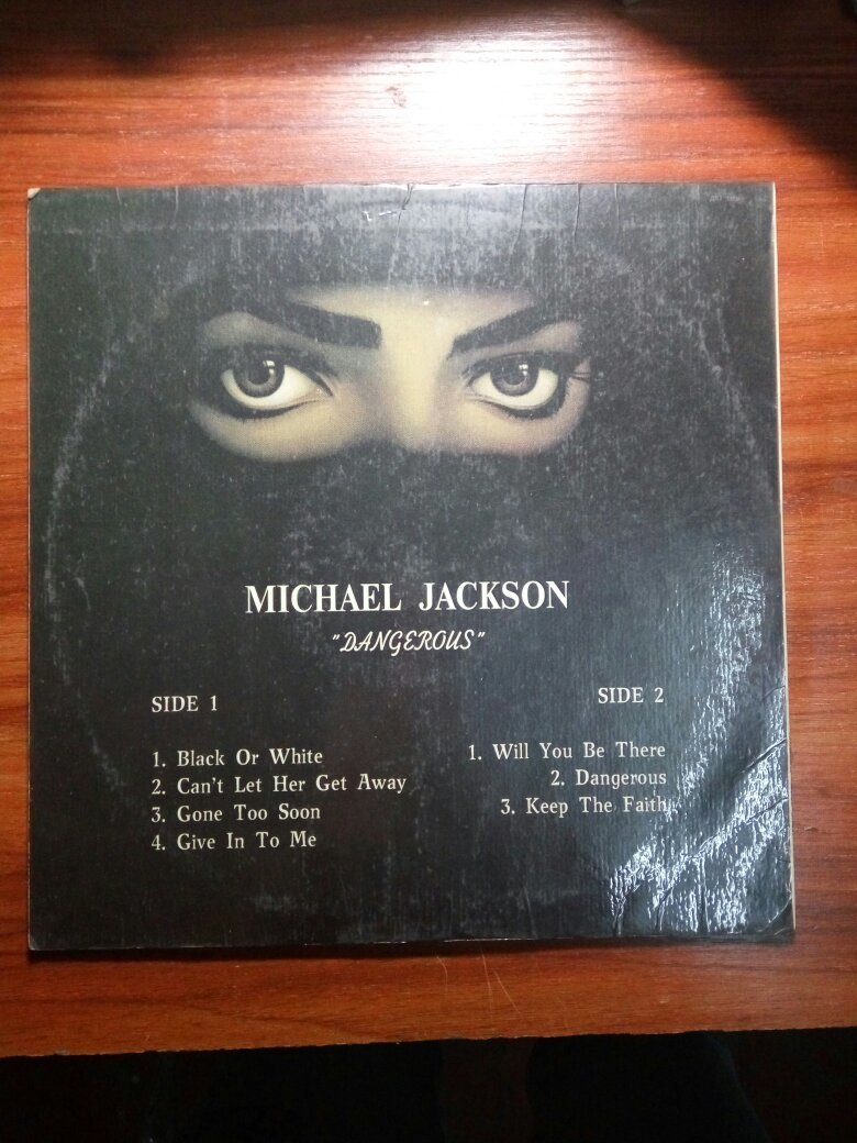 美国原版黑胶唱片:迈克尔杰克逊dangerous - michael