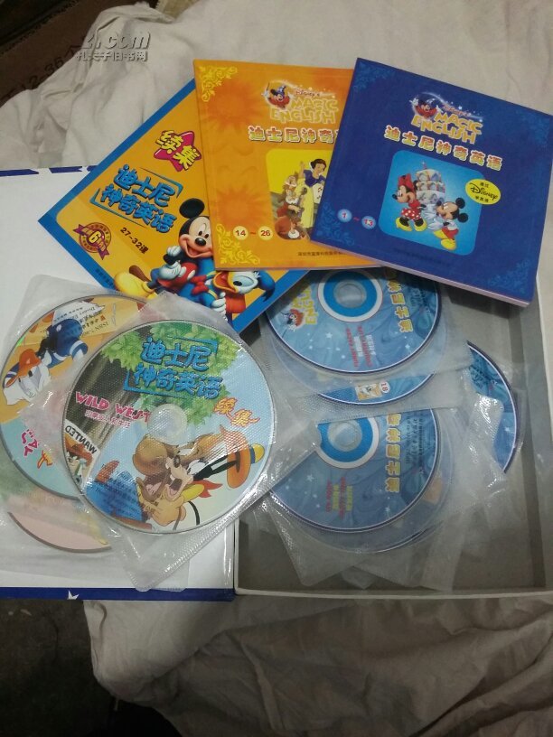 【图】迪士尼神奇英语(19张学习光盘+配套3本