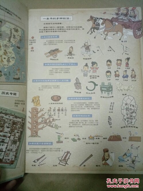 中国历史地图—手绘中国·人文版