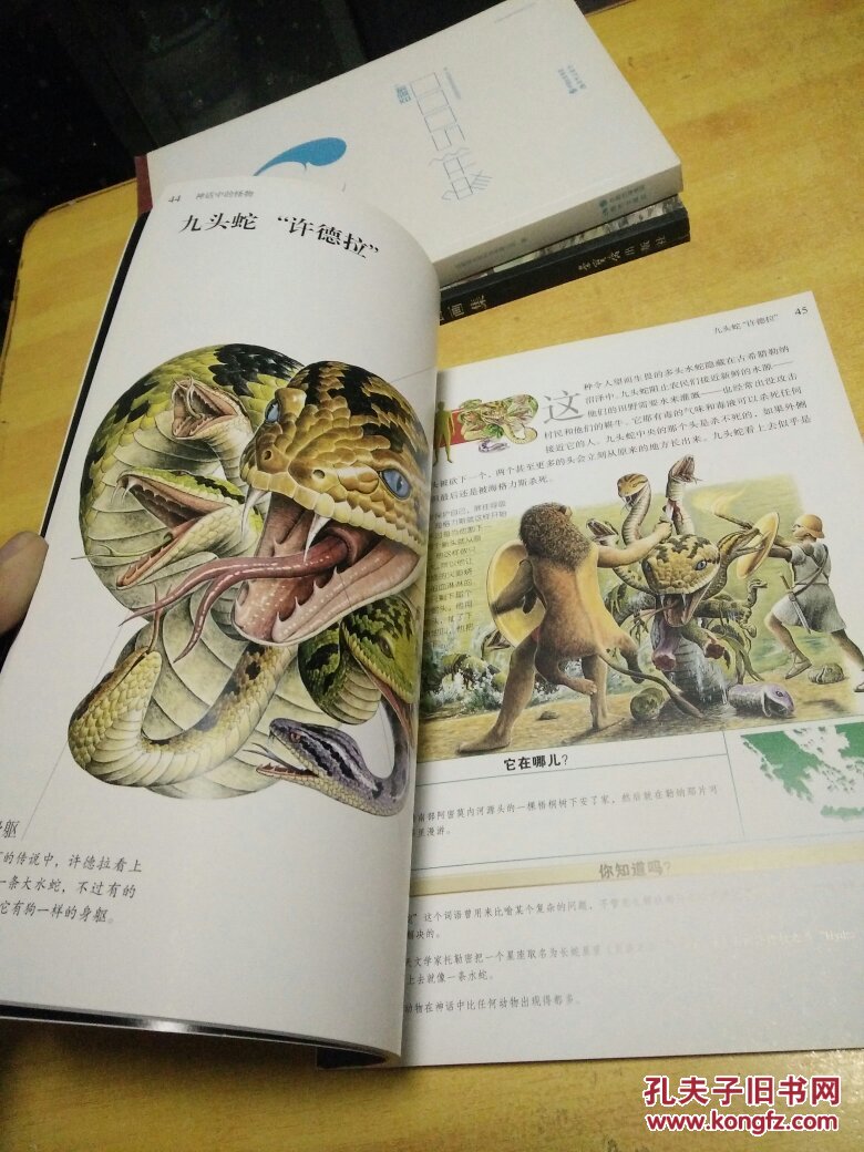 神话传说中的生物怪物