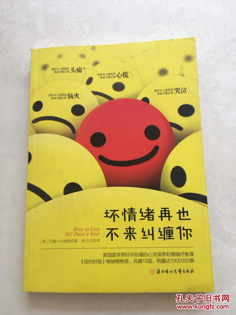 坏情绪再也不来纠缠你:销量超100万册,美国医学界力推的心理保养课!