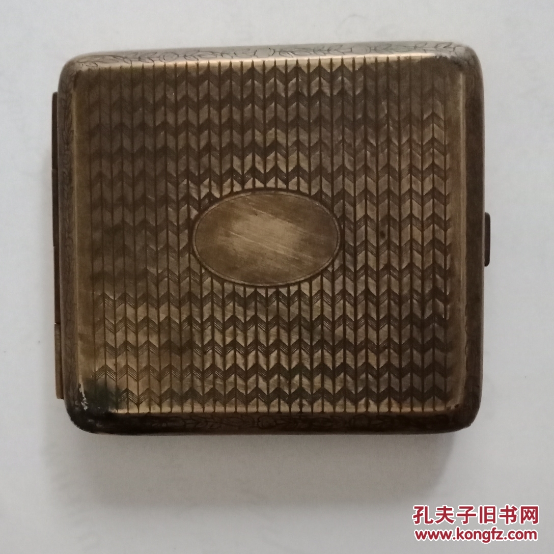 民国铜烟盒