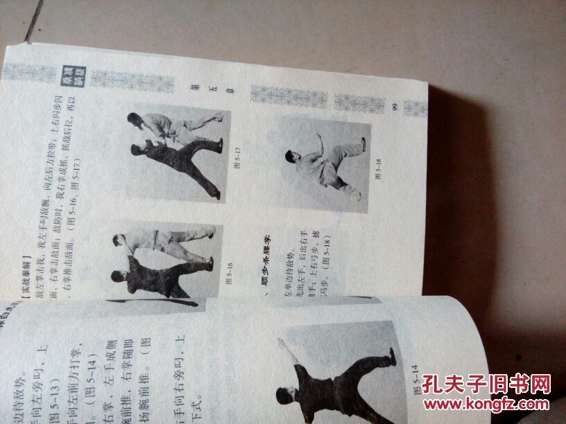 原版32开350页.鹰爪王陈子正嫡传,鹰手拳单操技击运用,经典著作.