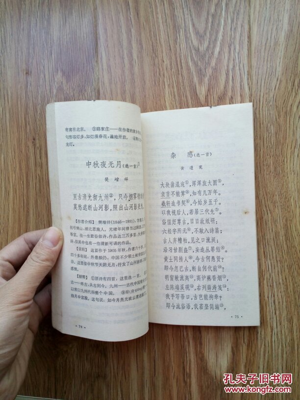 近代诗一百首