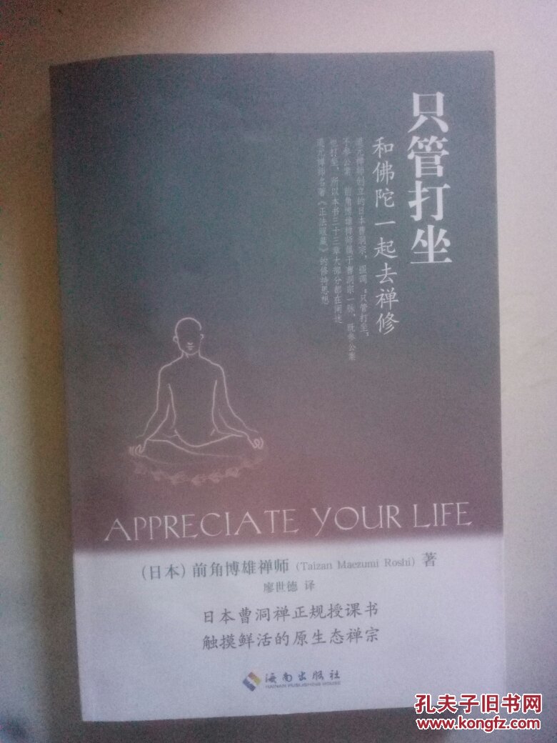 只管打坐和佛陀一起去禅修
