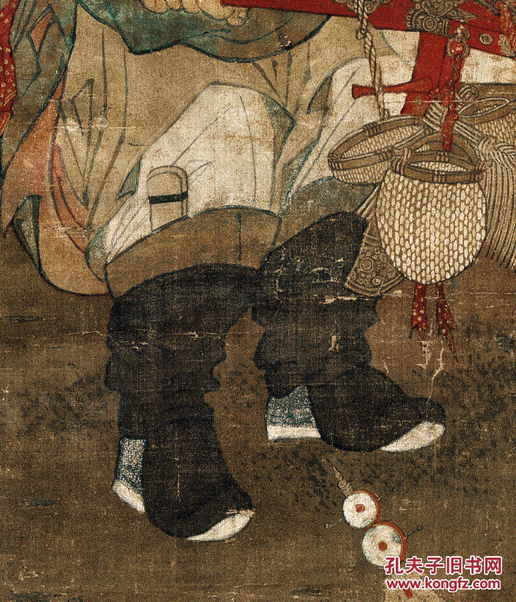 宋_苏汉臣_货郎图_绢本.159.2x97公分.