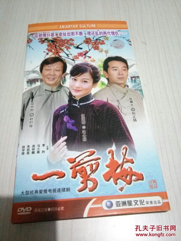一剪梅 大型经典爱情电视连续剧 4碟dvd 放盘的地方卡