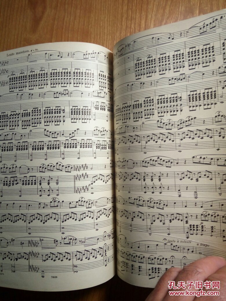 德文原版老乐谱:孔空练声曲 作品17号(四十课程,男中音男低音用)