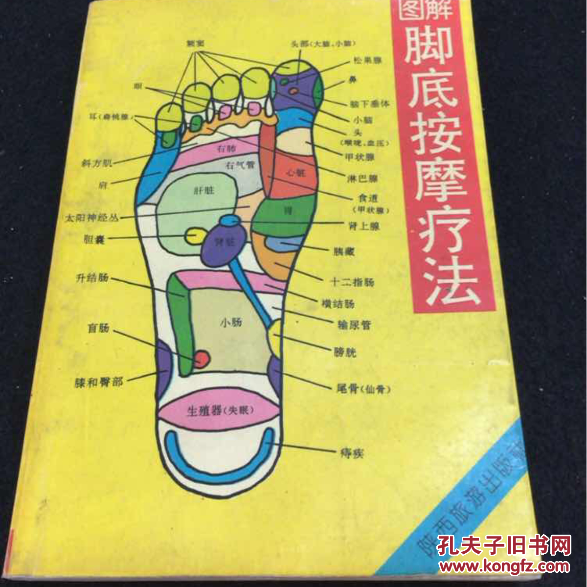 图解脚底按摩疗法