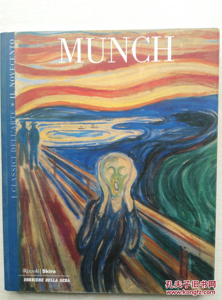 英文原版书 油画 munch