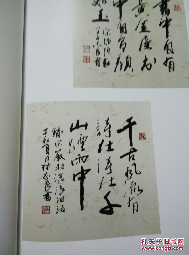 林志良书法(作者毛笔签名铃印赠本 8开精装本)