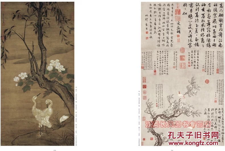历代名画录 第二辑 明代花鸟 上下(正版)