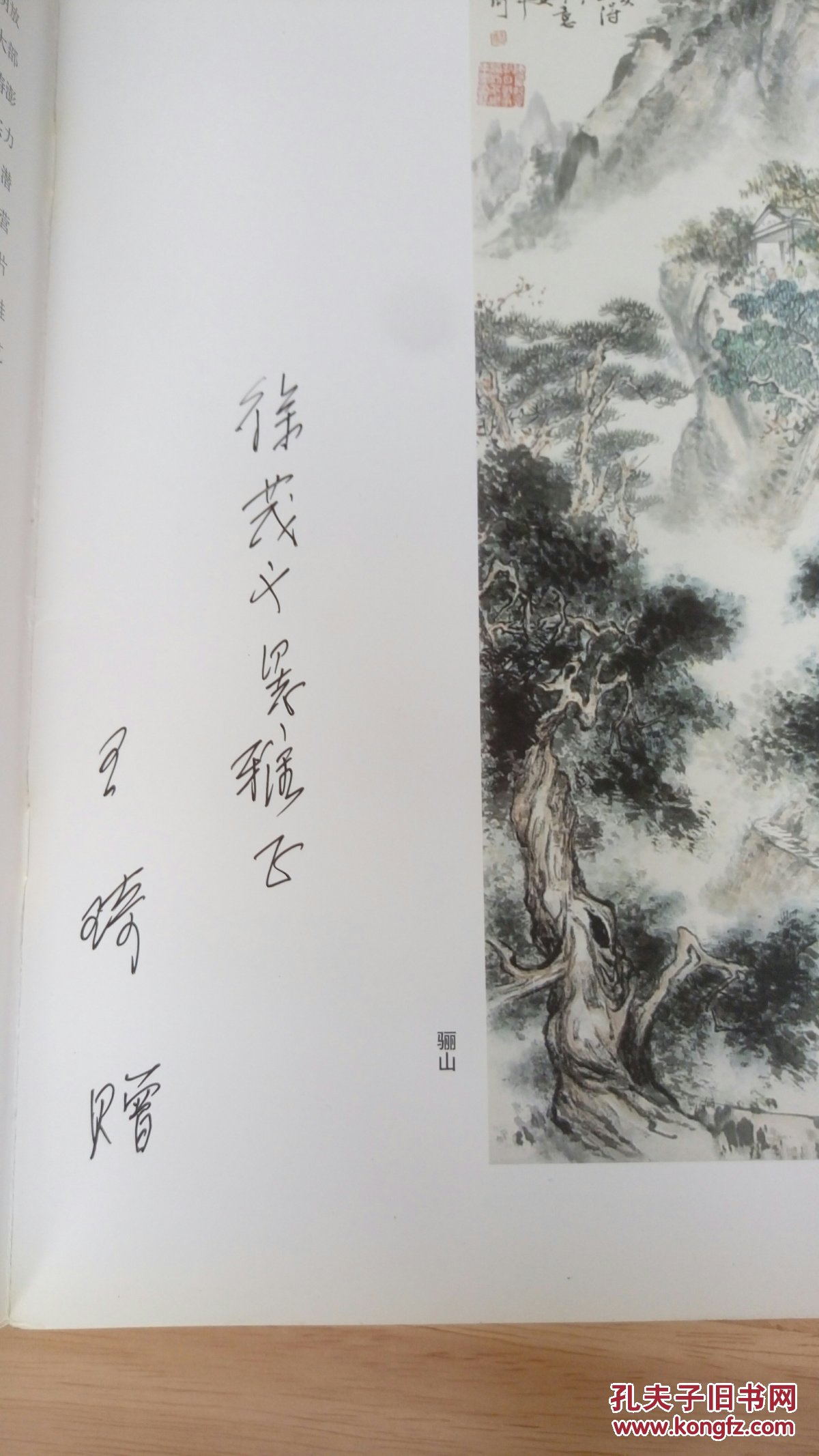实力派画家 王琦 签名画册