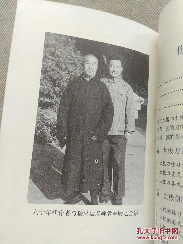 太极刀剑合编(附杨禹廷十二幅拳照)