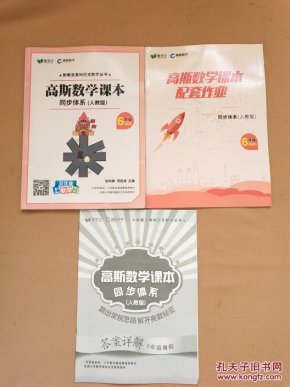 高斯数学课本 同步体系(人教版)6年级\/暑假(有配