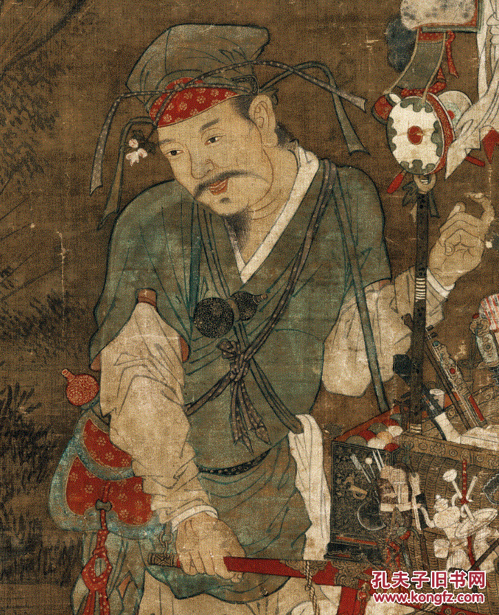 宋_苏汉臣_货郎图_绢本.159.2x97公分.