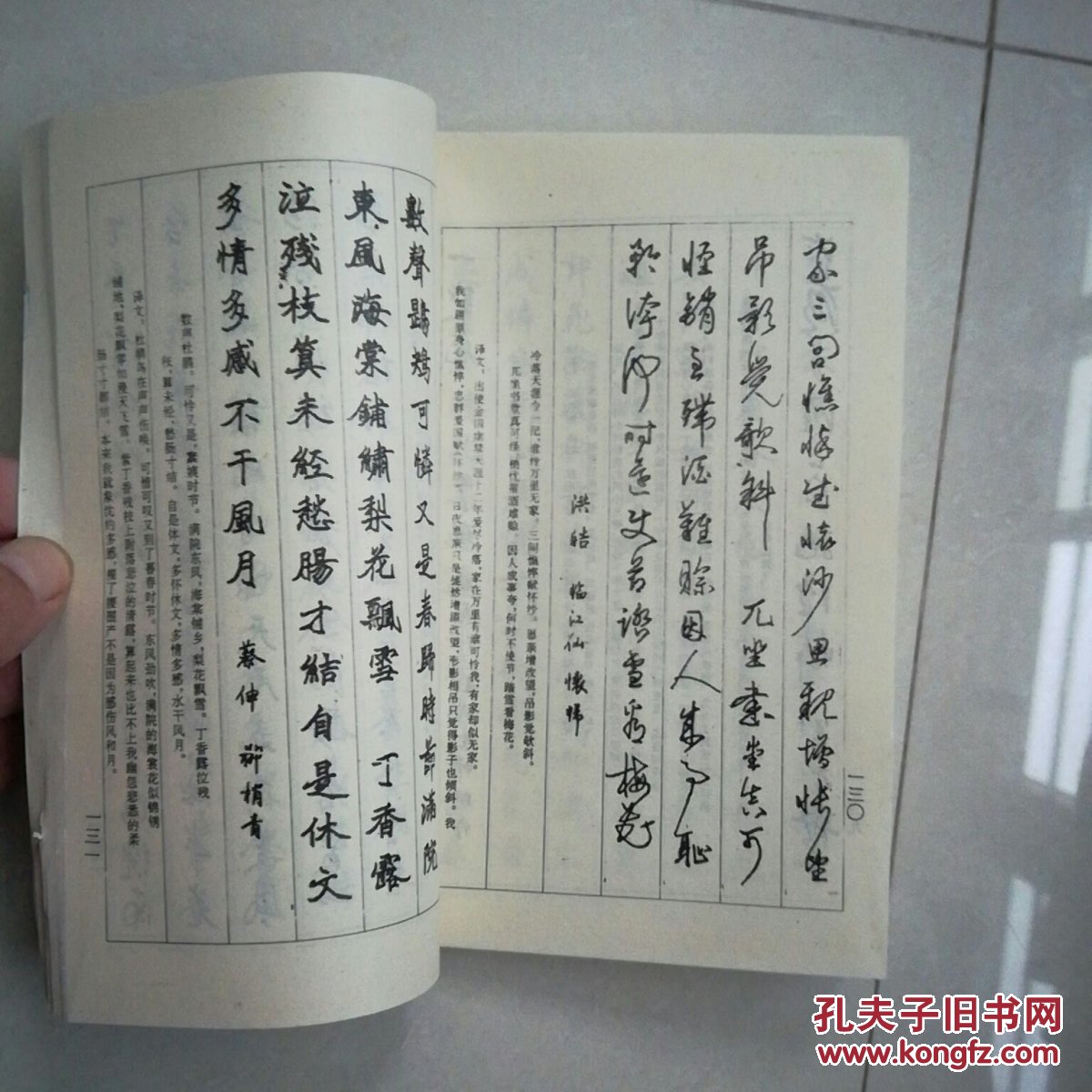 钢笔书法唐宋百家词楷行草多体梁鼎光钢笔字帖