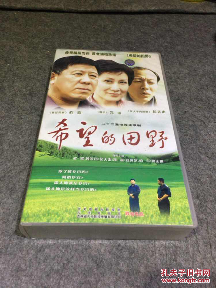电视剧vcd碟片 希望的田野 程煜 张凯丽 侯天来 柏青