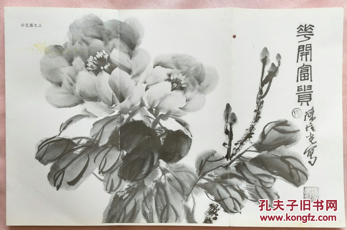 学画入门:中国花鸟画——写意牡丹