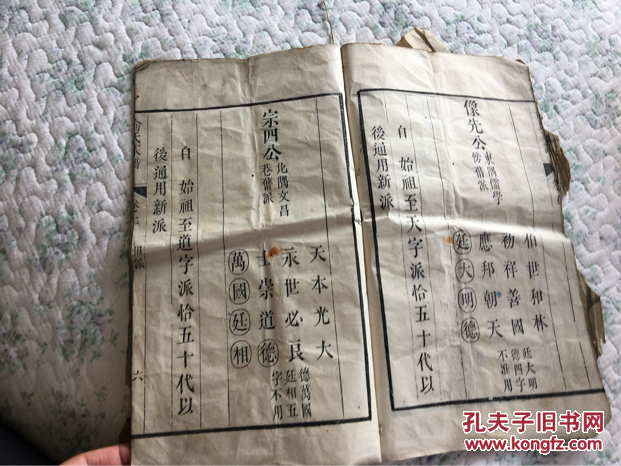 俞氏家谱卷二