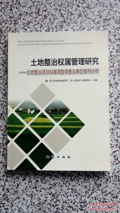 土地整治权属管理研究 : 土地整治项目权属调整