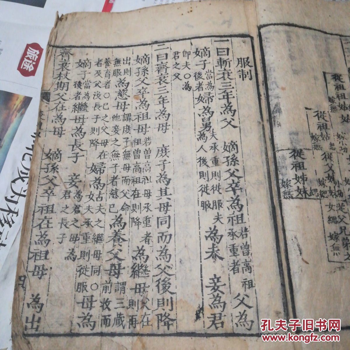 明未有关先人祭祀祭拜的全套礼仪礼数《丧礼抄》大开本,厚册!