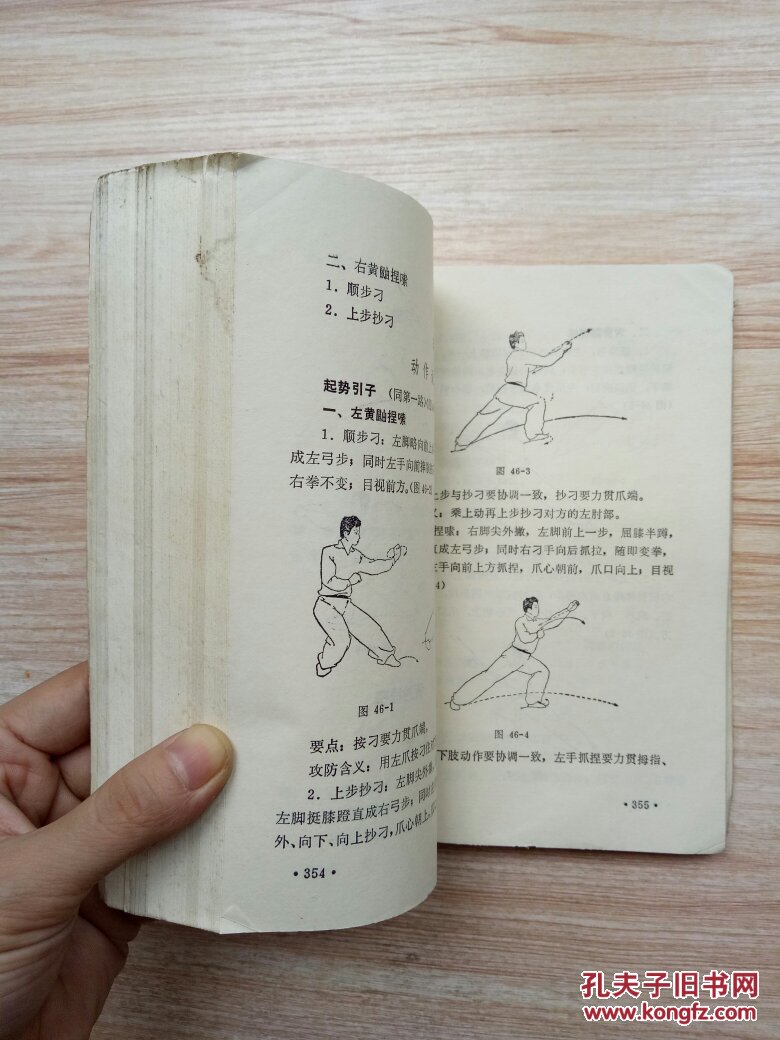 (正版)鹰爪翻子拳(河北武术丛书四)--书脊和翻页侧边有虫蛀现象
