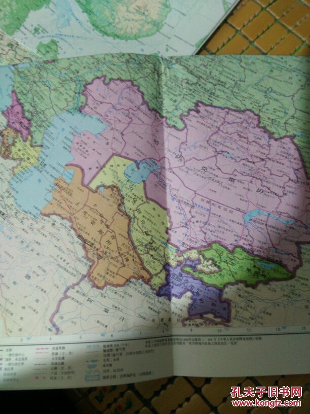 原苏联境内各独立国家地图