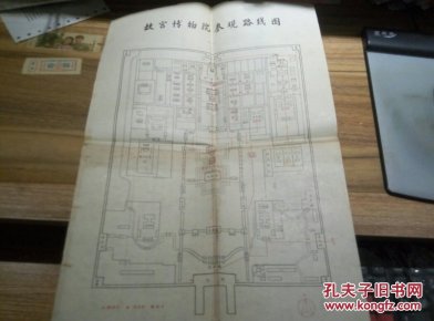 故宫博物院参观路线图