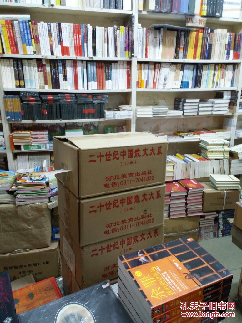 二十世纪中国散文大系(全十卷) 原箱装 (包挂号印刷品