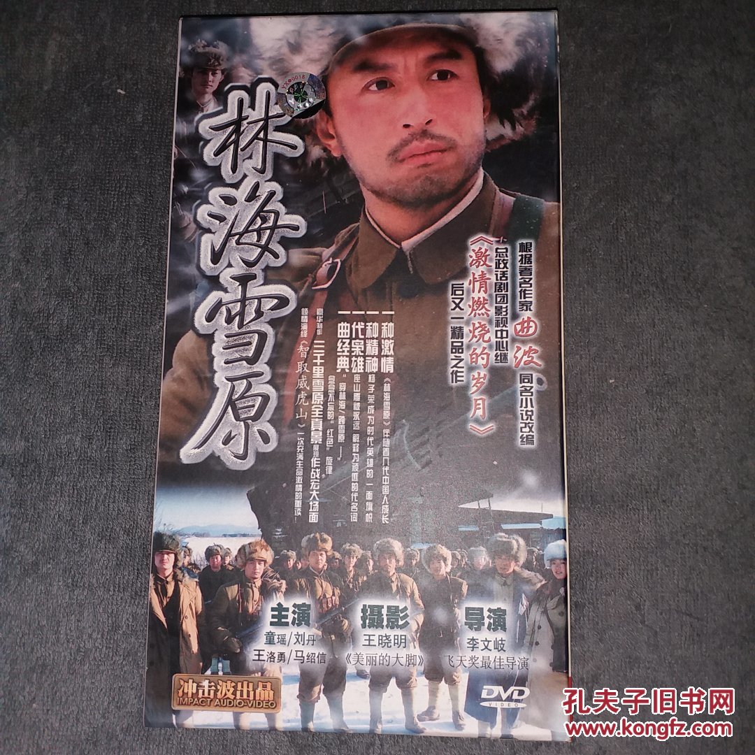 电视连续剧 林海雪原(王洛勇等)15张dvd光盘 全【a2-5