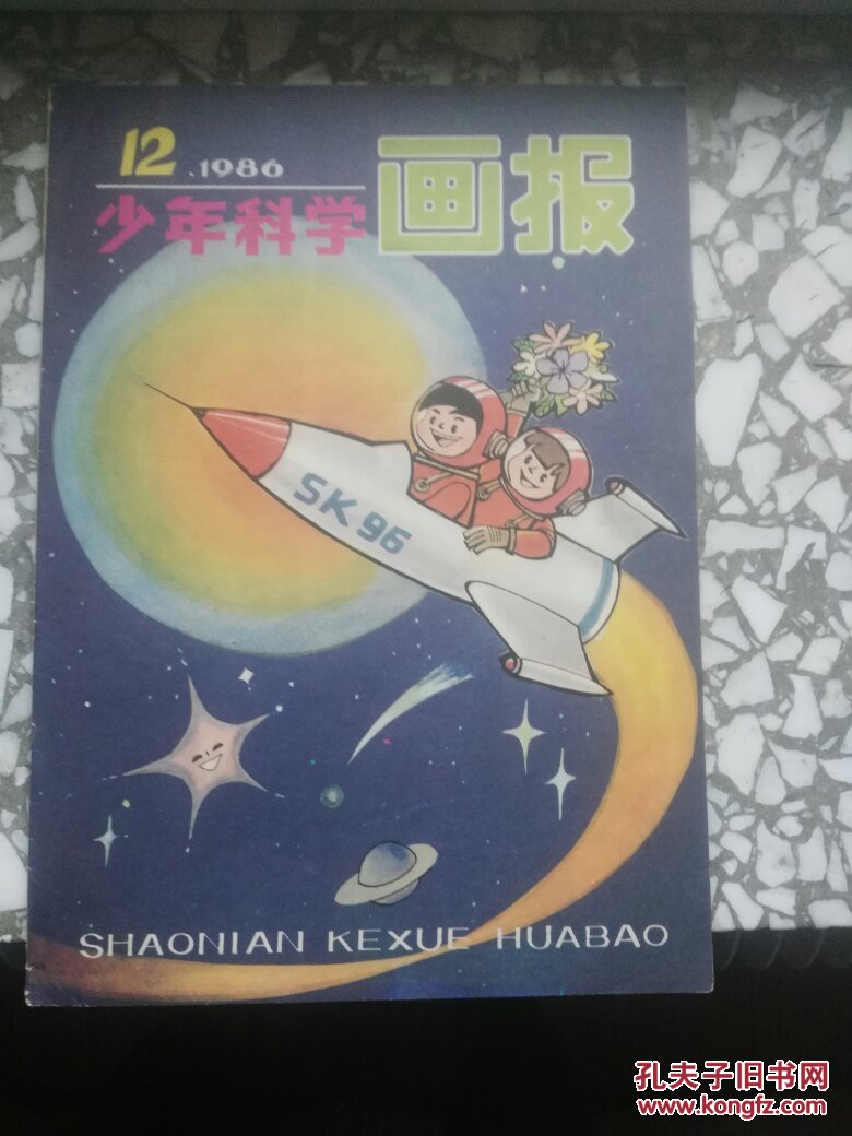 杂志:少年科学画报(1986年1—12期11本)缺7