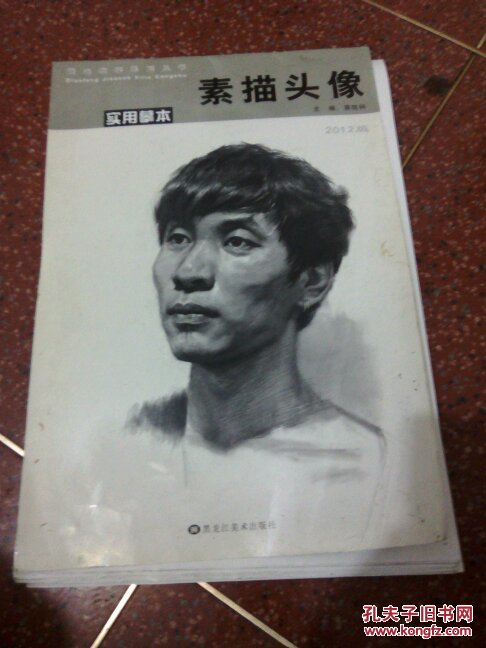 巅峰教学系列丛书。素描头像,活页本,少几页,见