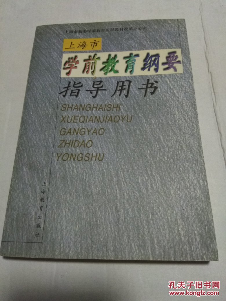 上海市学前教育纲要指导用书