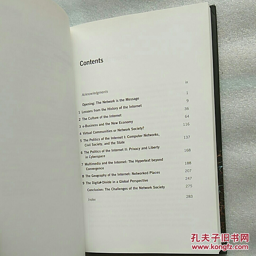 the internet galaxy_manuel castells_孔夫子旧书网