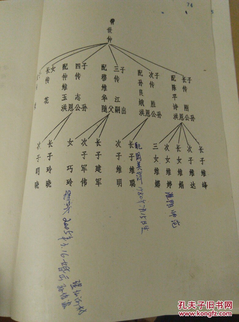 赣榆县殷庄乡圹沟村紫阳堂朱氏宗谱～油印本