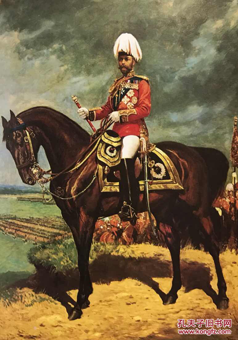 英国历代国王、女王列传 书脊烫金 12开铜版纸