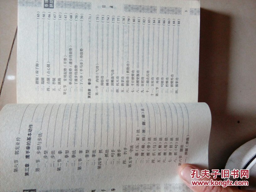 原版32开350页.鹰爪王陈子正嫡传,鹰手拳单操技击运用,经典著作.
