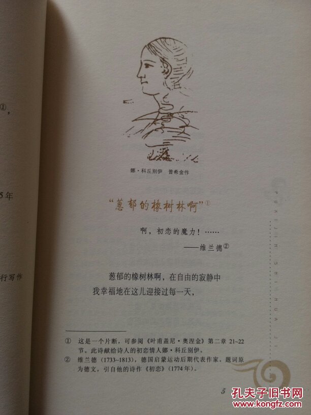 欧美经典诗画廊·俄罗斯卷:普希金诗画集/叶赛宁诗画集/莱蒙托夫诗