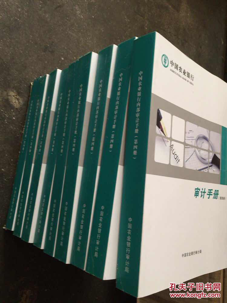 【图】中国农业银行内部审计手册(10号架)_中