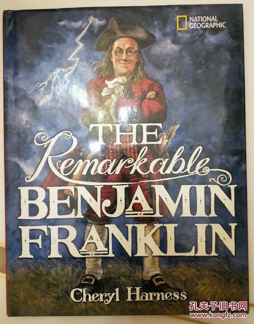 benjamin franklin,love is blind the remarkable benjamin franklin 精装