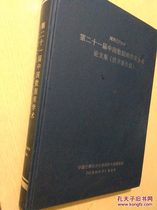 第二十一届中国数据库数据学术会议 论文集(技
