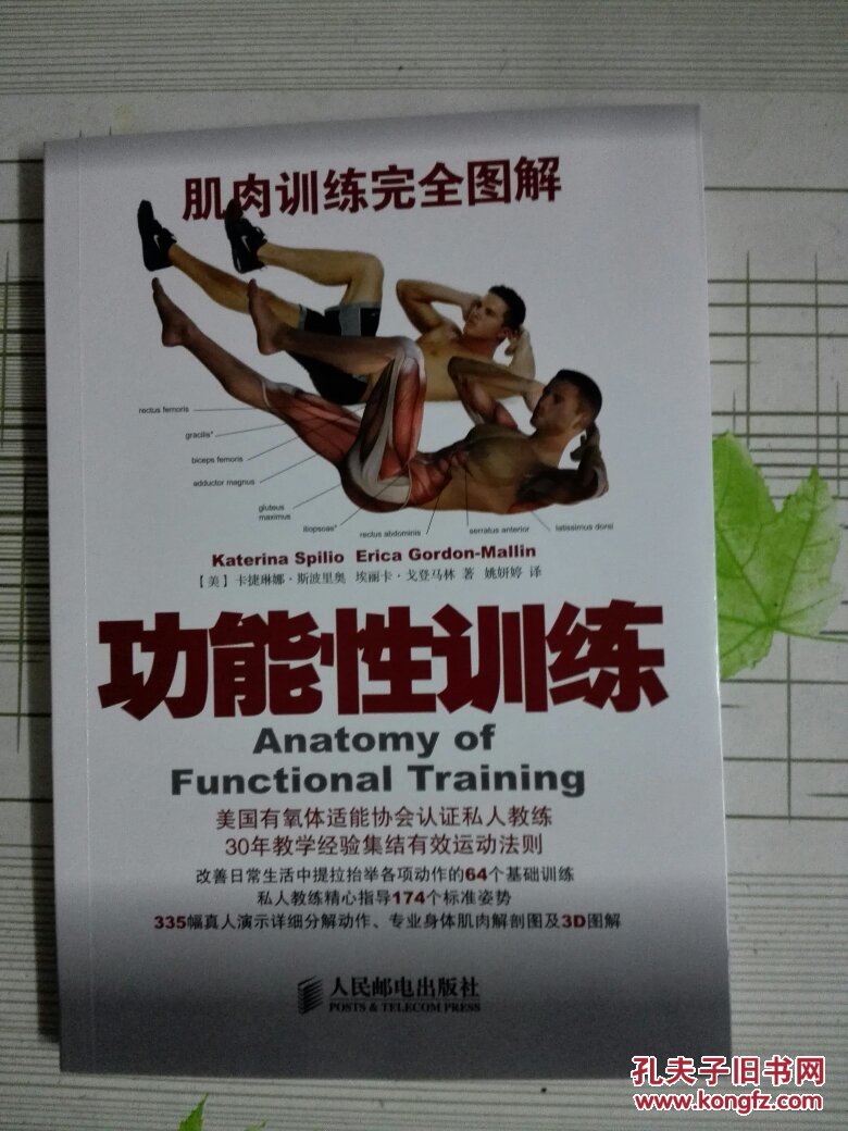 肌肉训练完全图解:功能性训练