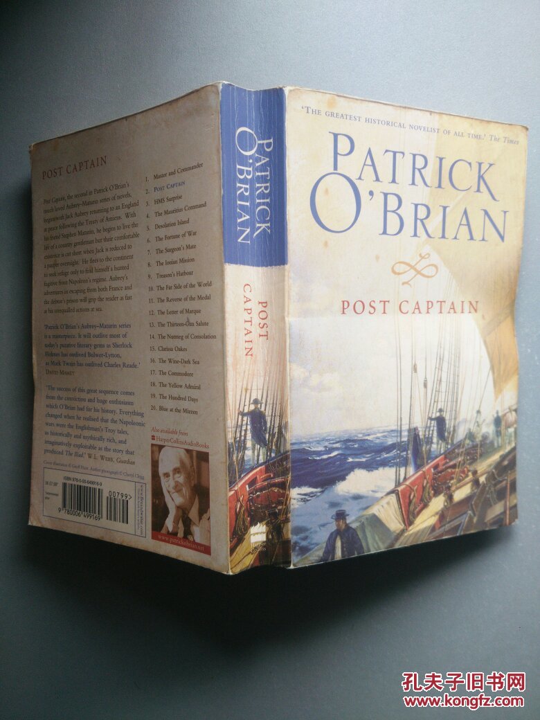 patrick o\"brian the letter of marque 英文原版毛边书