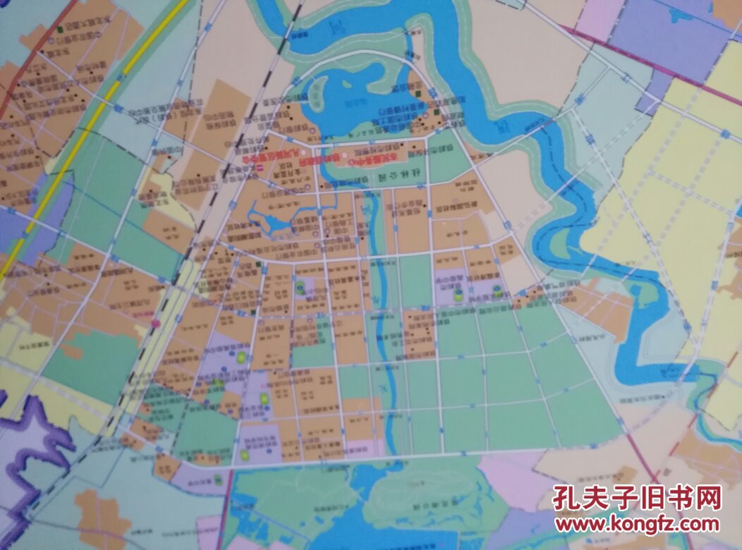 少见 铁岭凡河新区地图 1*1.3米图片