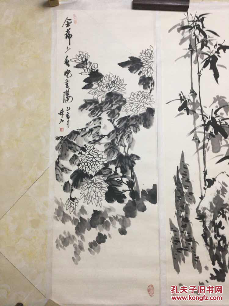 潮汕著名画家乔醉石作品【保真】