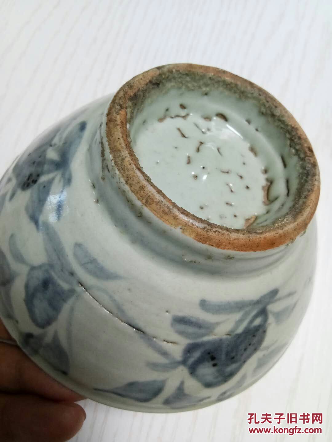                  元末明初青花碗