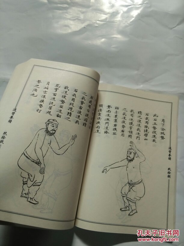 通臂拳谱(原版武术气功书)