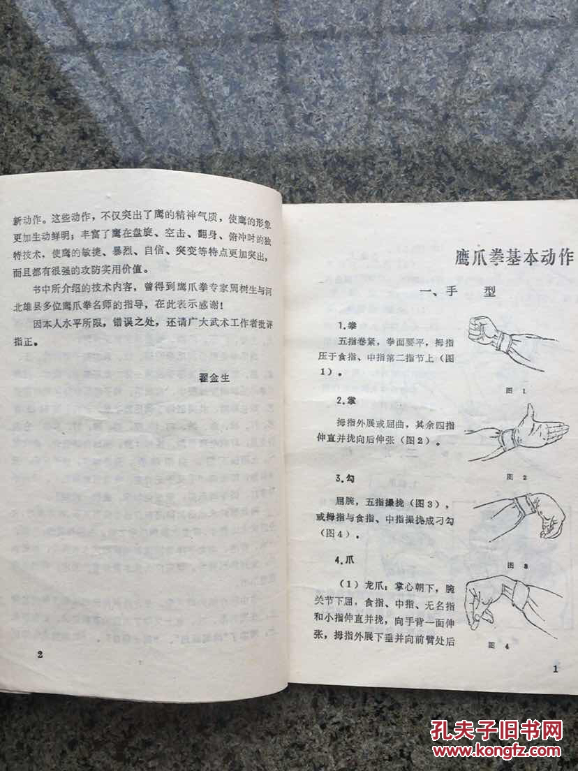 鹰手拳法鹰爪拳