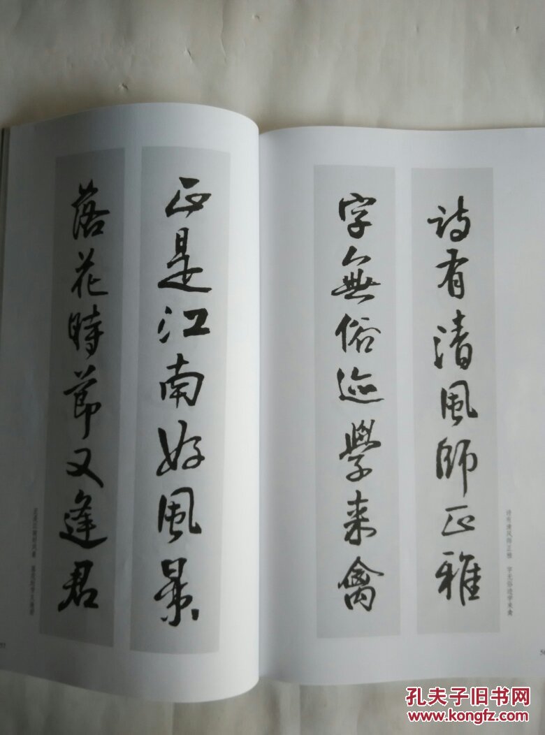 王铎行书集字对联